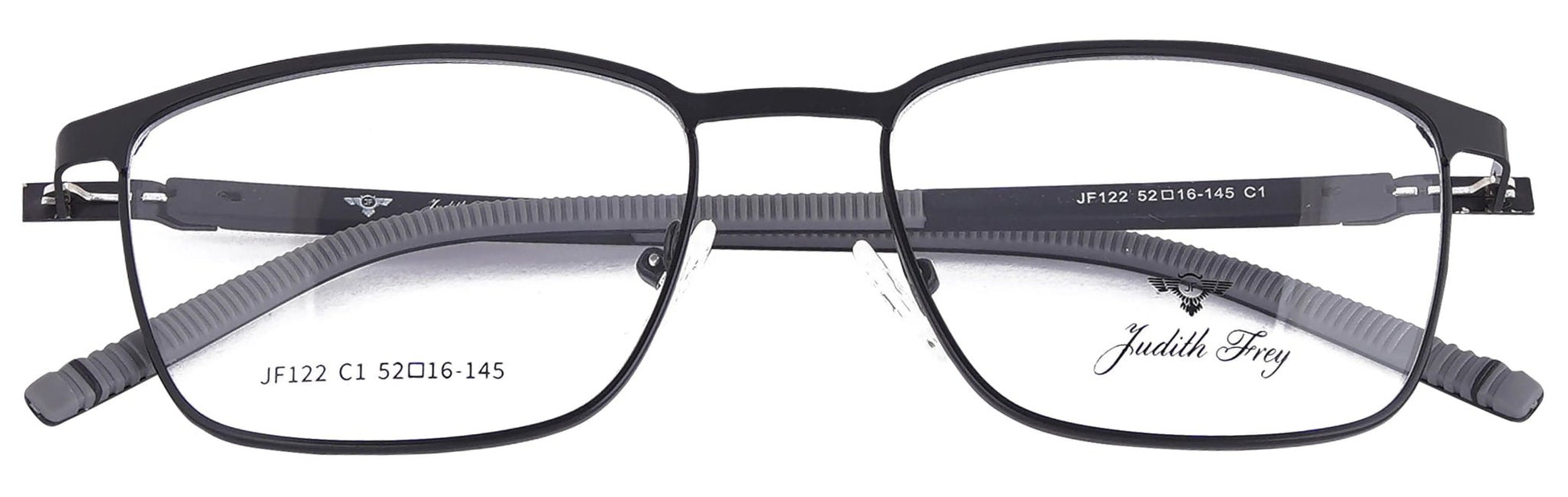 JF122 - C1 - Metal Alloy - Midnight Black - glassesbyahana.com