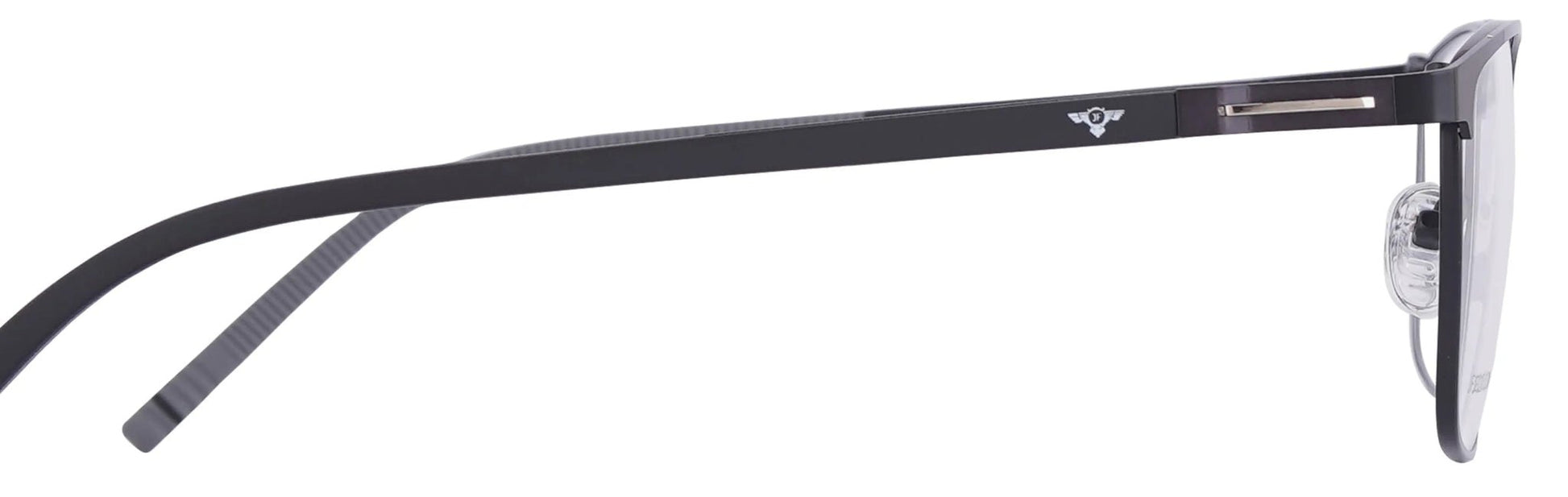 JF122 - C1 - Metal Alloy - Midnight Black - glassesbyahana.com