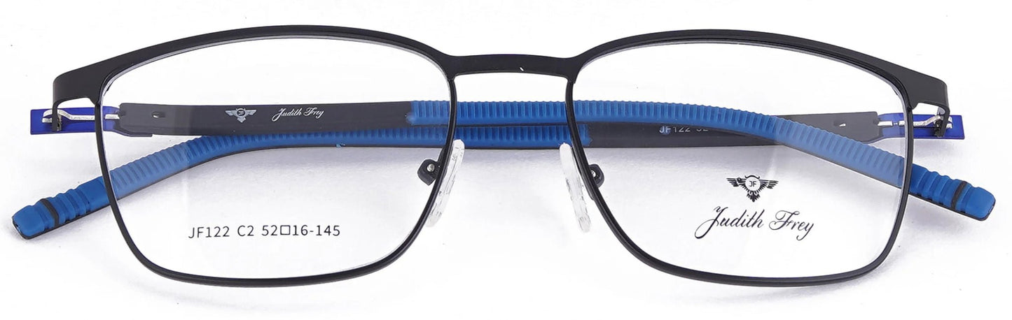 JF122 - C2 - Metal Alloy - Midnight Black - glassesbyahana.com