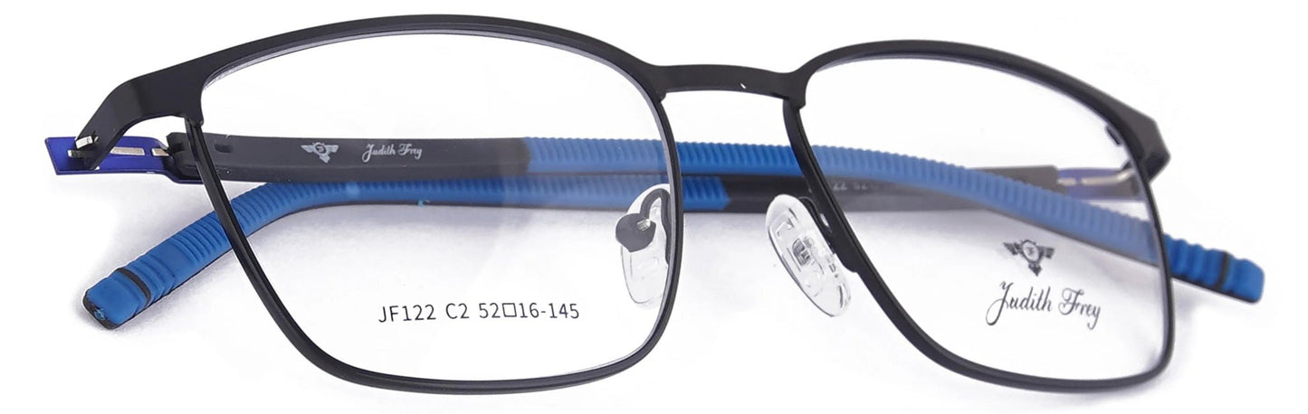 JF122 - C2 - Metal Alloy - Midnight Black - glassesbyahana.com