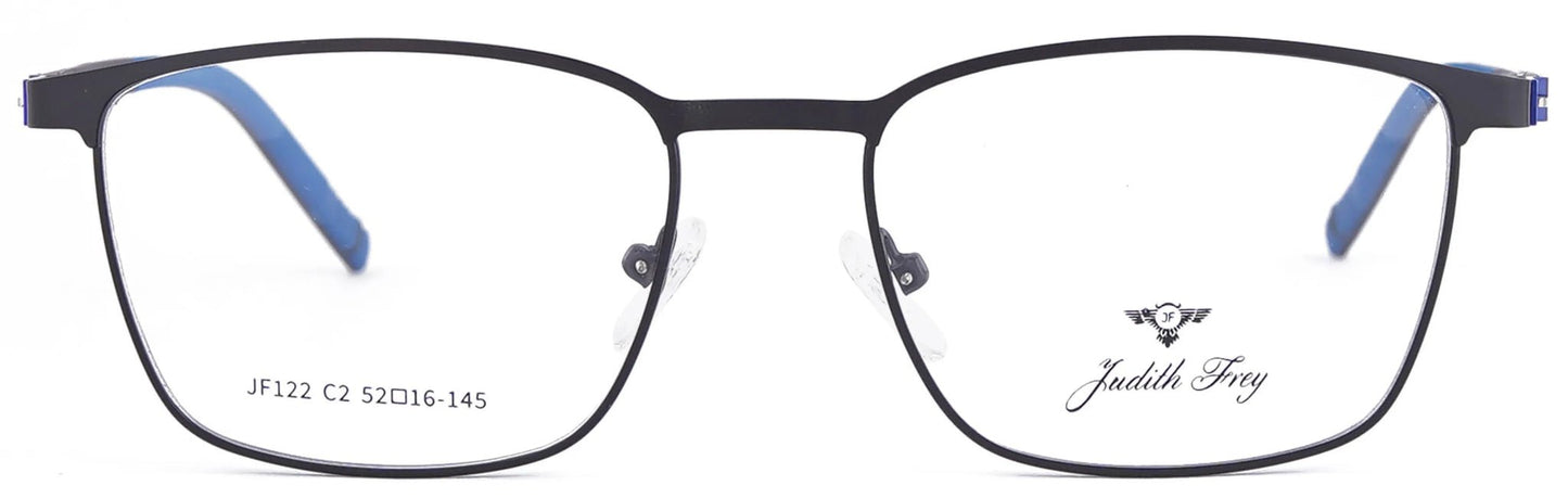 JF122 - C2 - Metal Alloy - Midnight Black - glassesbyahana.com