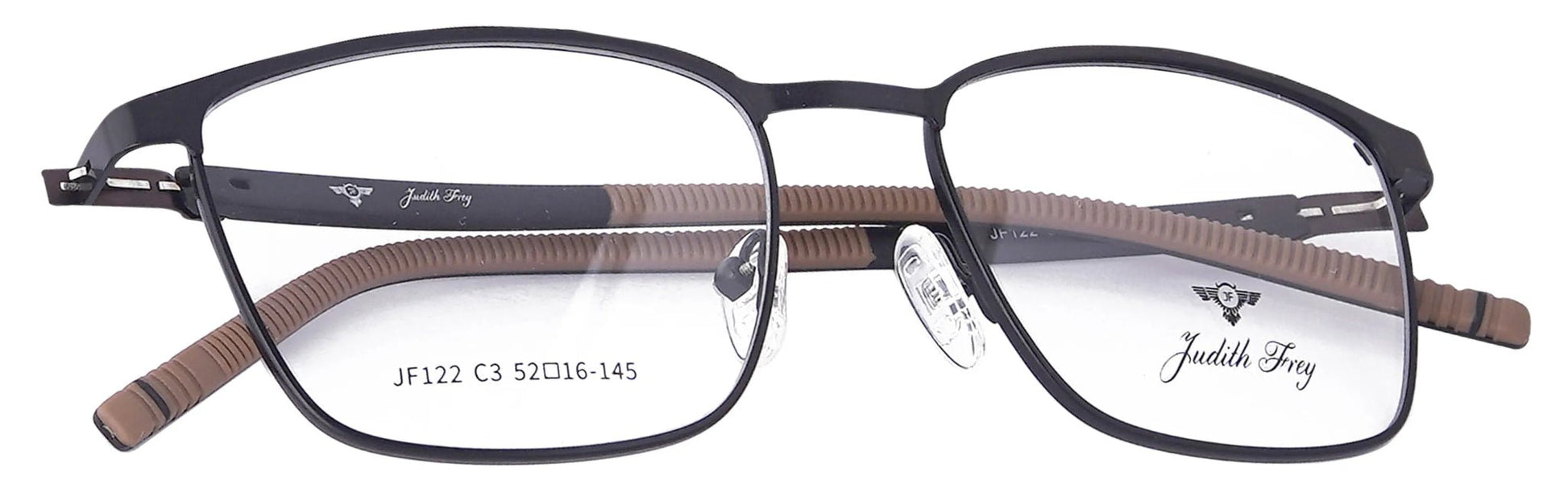 JF122 - C3 - Metal Alloy - Midnight Black - glassesbyahana.com