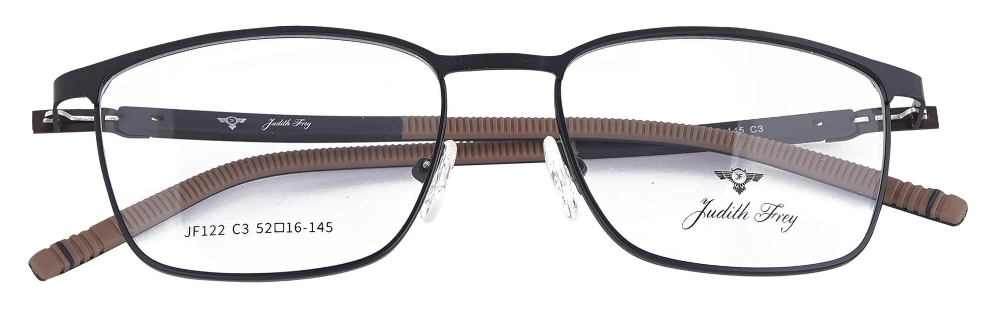 JF122 - C3 - Metal Alloy - Midnight Black - glassesbyahana.com