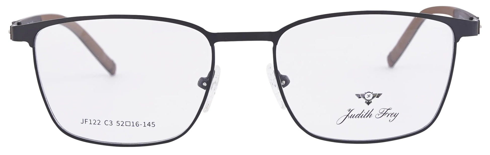 JF122 - C3 - Metal Alloy - Midnight Black - glassesbyahana.com