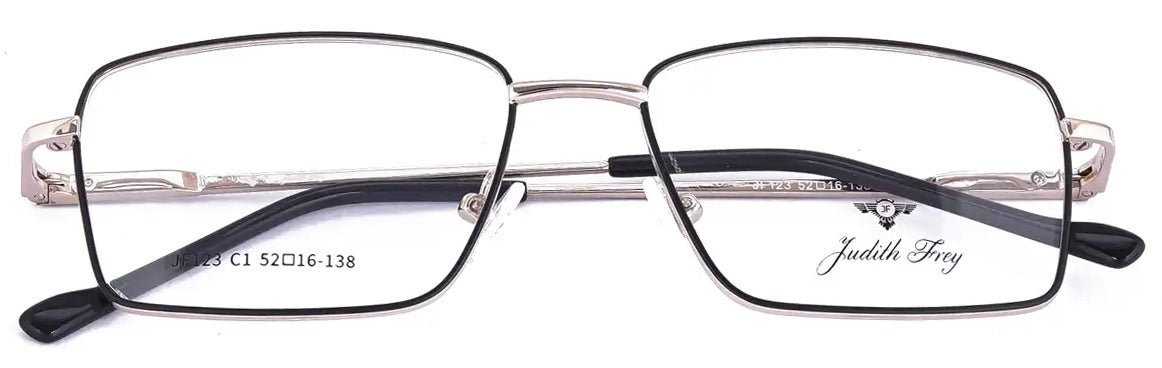 JF123 - C1 - Metal Alloy - Midnight Black - glassesbyahana.com