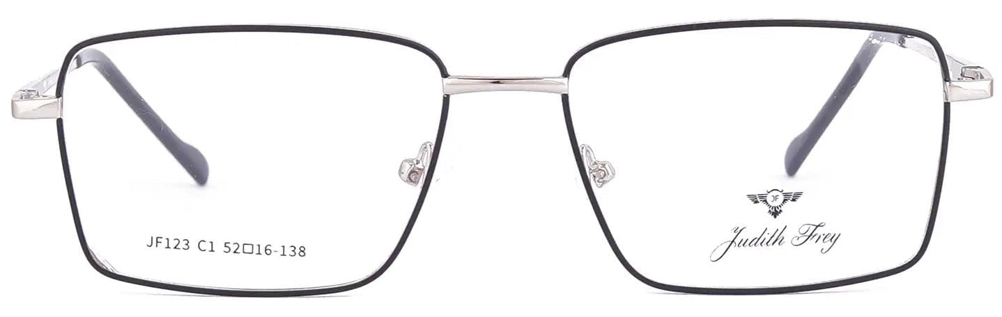 JF123 - C1 - Metal Alloy - Midnight Black - glassesbyahana.com