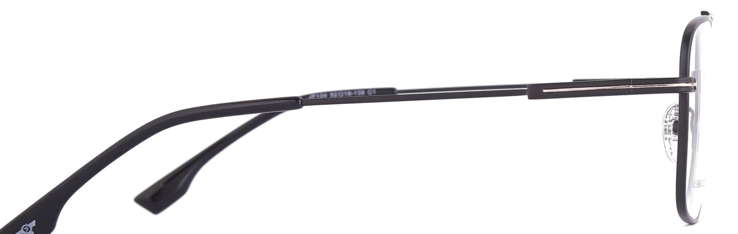 JF124 - C1 - Metal Alloy - Midnight Black - glassesbyahana.com