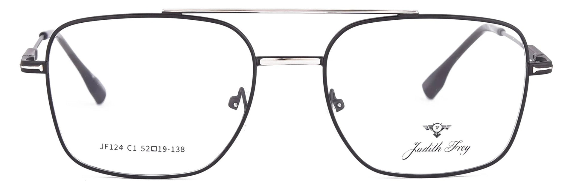 JF124 - C1 - Metal Alloy - Midnight Black - glassesbyahana.com