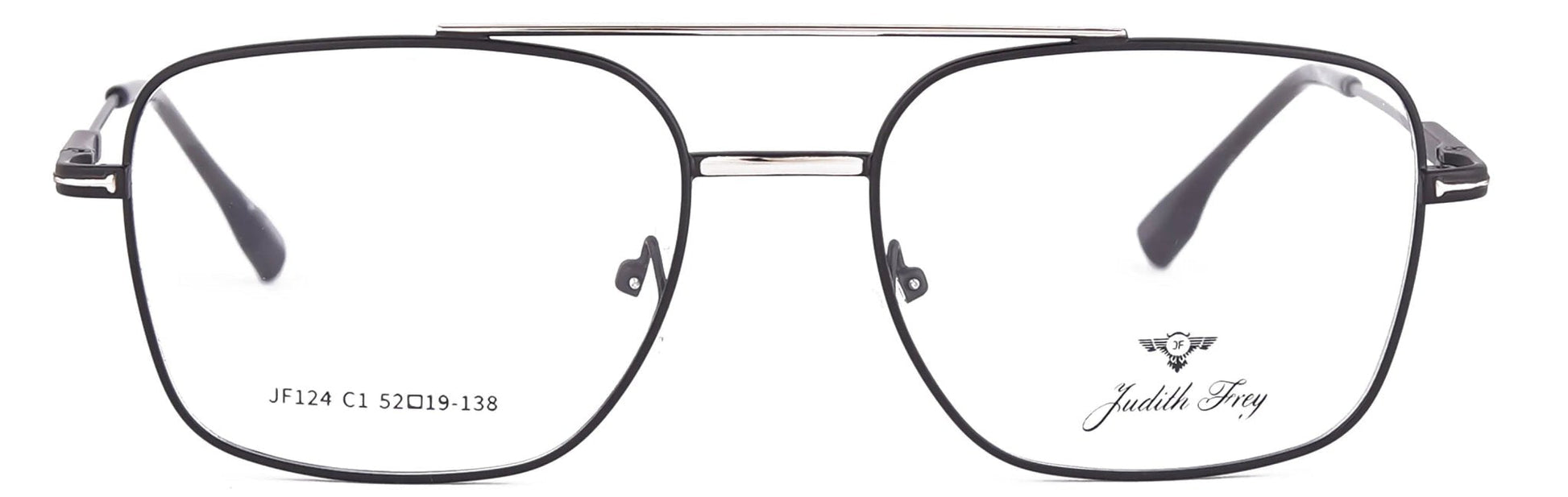 JF124 - C1 - Metal Alloy - Midnight Black - glassesbyahana.com