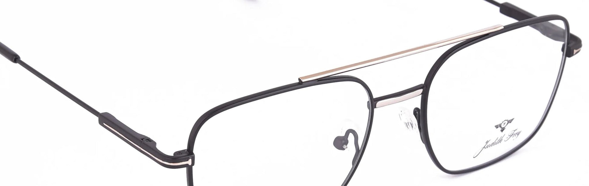 JF124 - C1 - Metal Alloy - Midnight Black - glassesbyahana.com