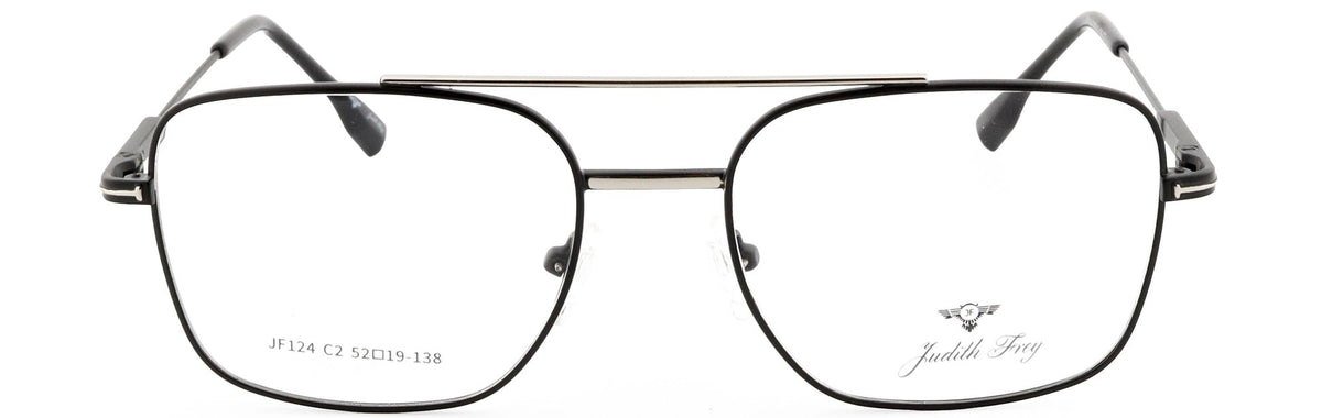 JF124-C2-Metal Alloy-Midnight Black - glassesbyahana.com