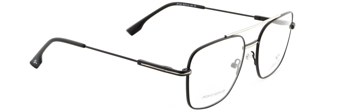 JF124-C2-Metal Alloy-Midnight Black - glassesbyahana.com