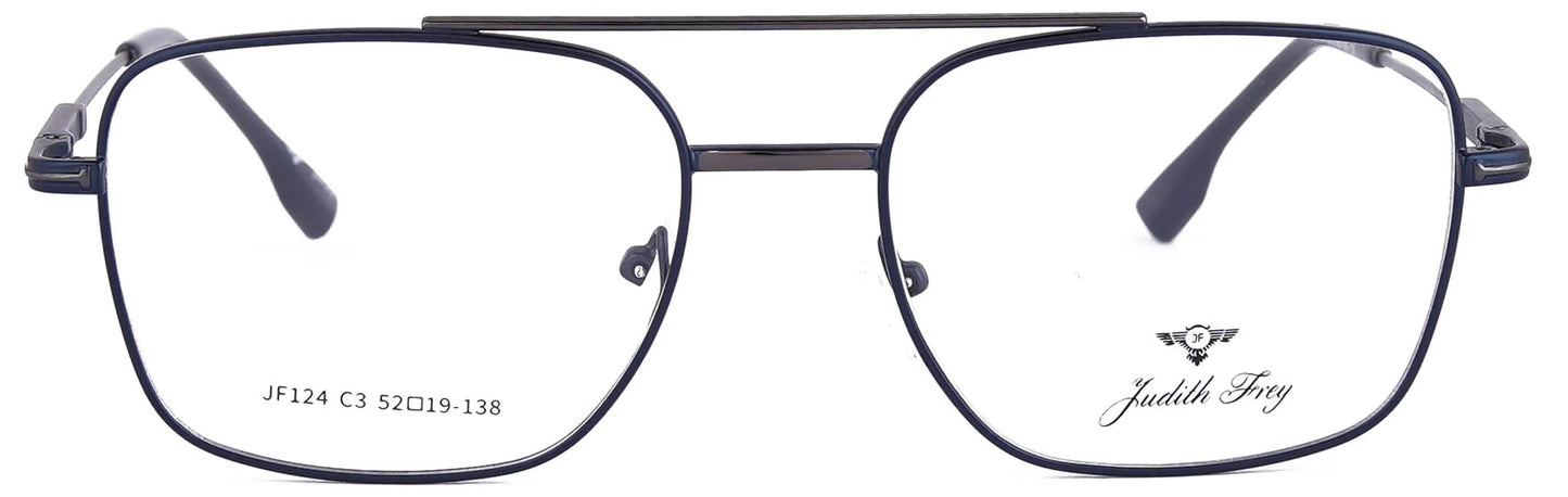 JF124 - C3 - Metal Alloy - Midnight Black - glassesbyahana.com