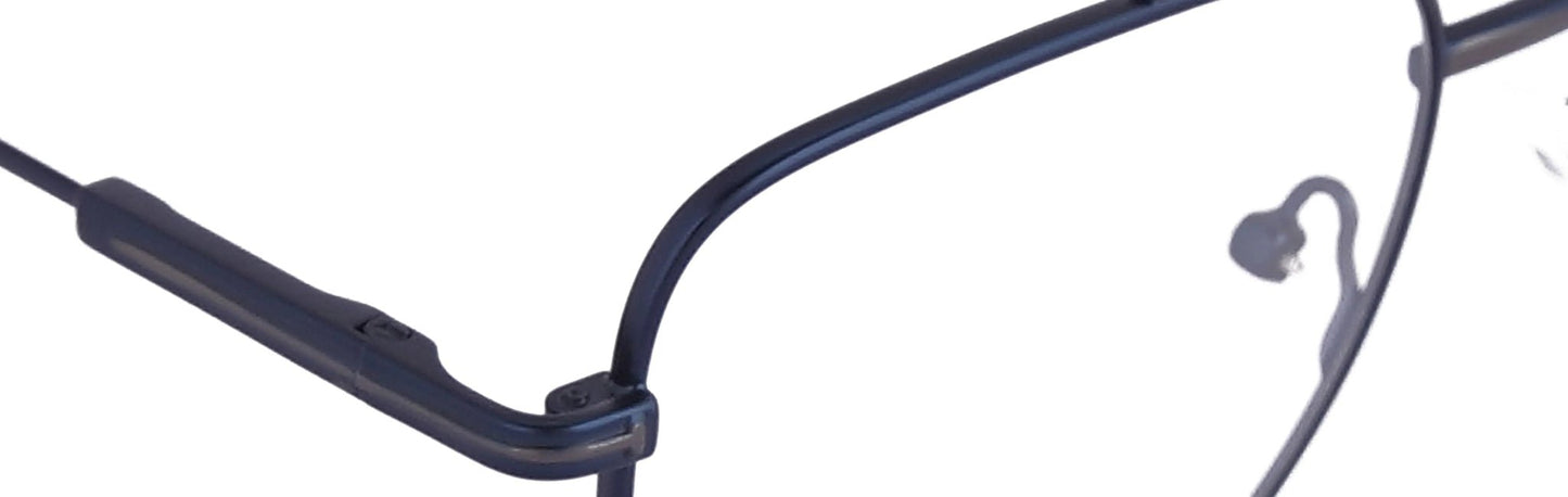 JF124 - C3 - Metal Alloy - Midnight Black - glassesbyahana.com