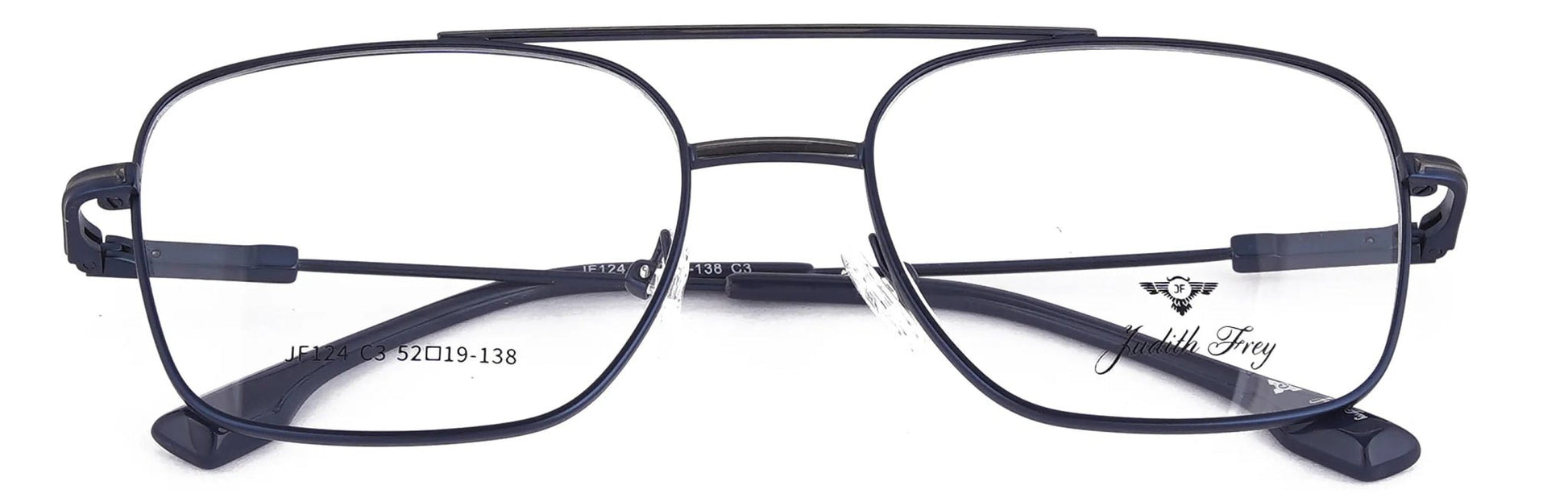 JF124 - C3 - Metal Alloy - Midnight Black - glassesbyahana.com