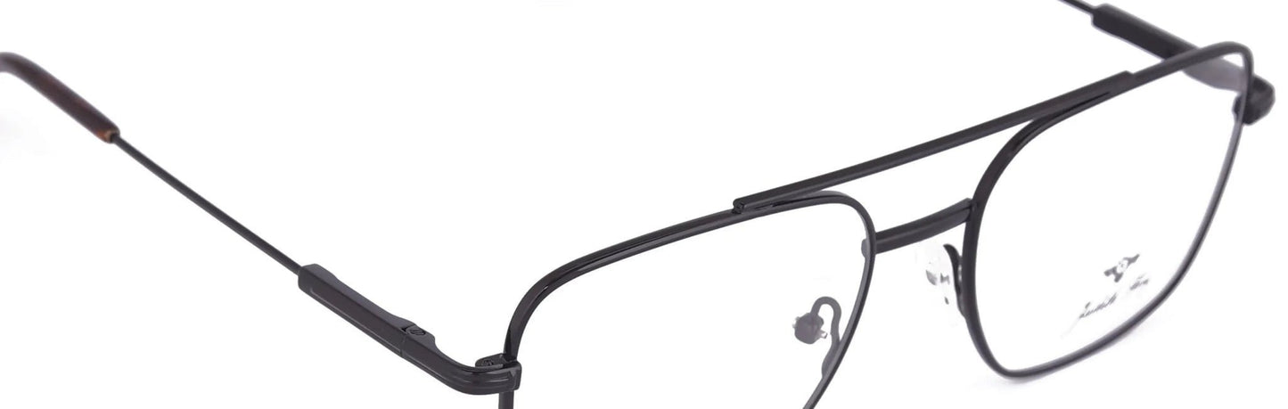 JF124 - C4 - Metal Alloy - Midnight Black - glassesbyahana.com