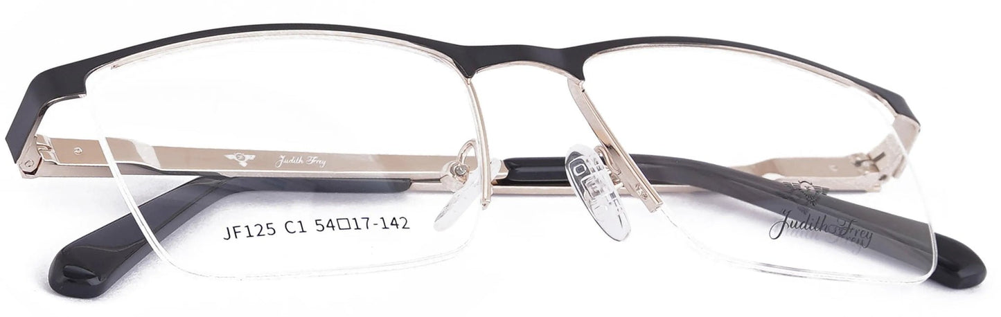 JF125 - C1 - Metal Alloy - Antique Gold - glassesbyahana.com