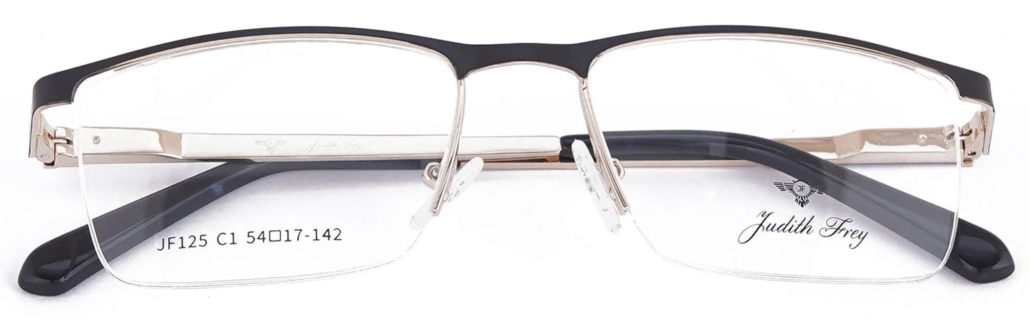 JF125 - C1 - Metal Alloy - Antique Gold - glassesbyahana.com