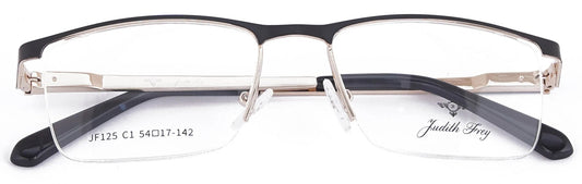 JF125 - C1 - Metal Alloy - Antique Gold - glassesbyahana.com