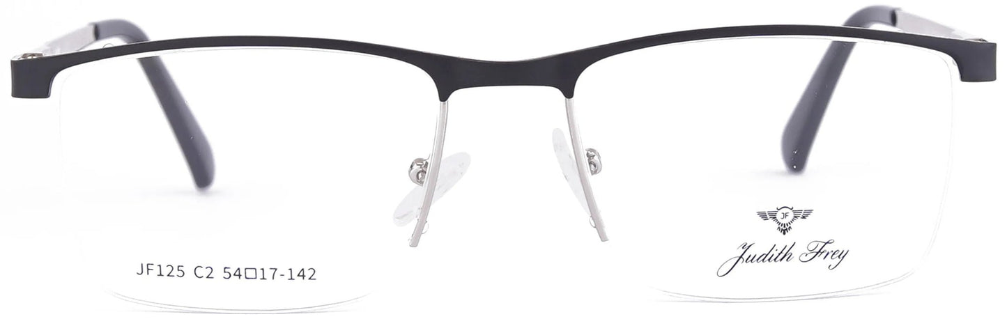 JF125 - C2 - Metal Alloy - Midnight Black - glassesbyahana.com