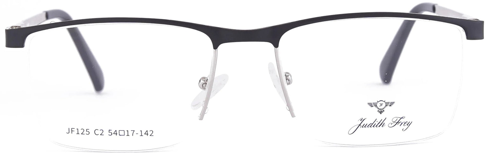 JF125 - C2 - Metal Alloy - Midnight Black - glassesbyahana.com