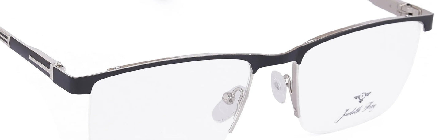 JF125 - C2 - Metal Alloy - Midnight Black - glassesbyahana.com