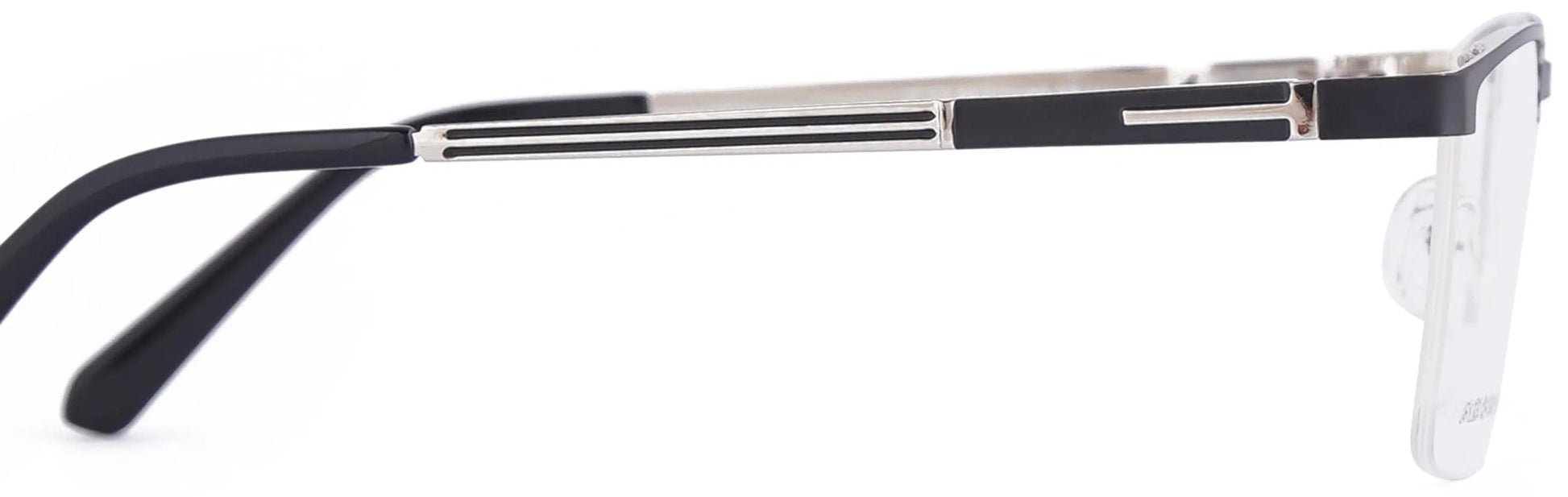 JF125 - C2 - Metal Alloy - Midnight Black - glassesbyahana.com