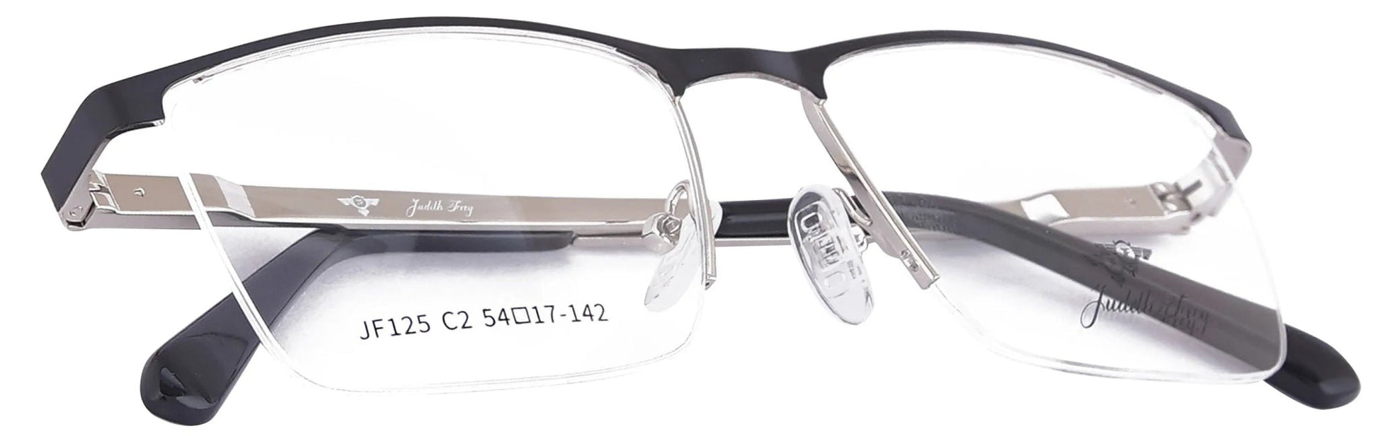 JF125 - C2 - Metal Alloy - Midnight Black - glassesbyahana.com