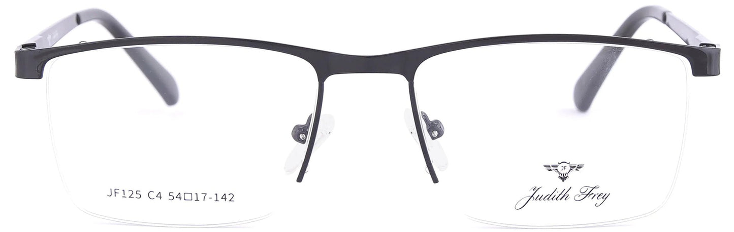 JF125 - C4 - Metal Alloy - Midnight Black - glassesbyahana.com