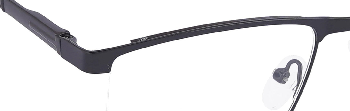 JF125 - C4 - Metal Alloy - Midnight Black - glassesbyahana.com