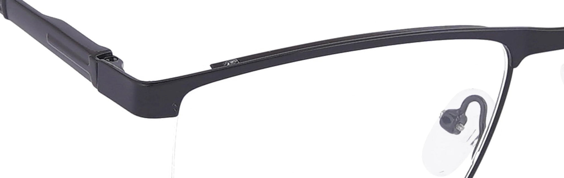 JF125 - C4 - Metal Alloy - Midnight Black - glassesbyahana.com