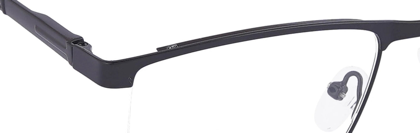 JF125 - C4 - Metal Alloy - Midnight Black - glassesbyahana.com