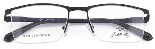 JF125 - C4 - Metal Alloy - Midnight Black - glassesbyahana.com