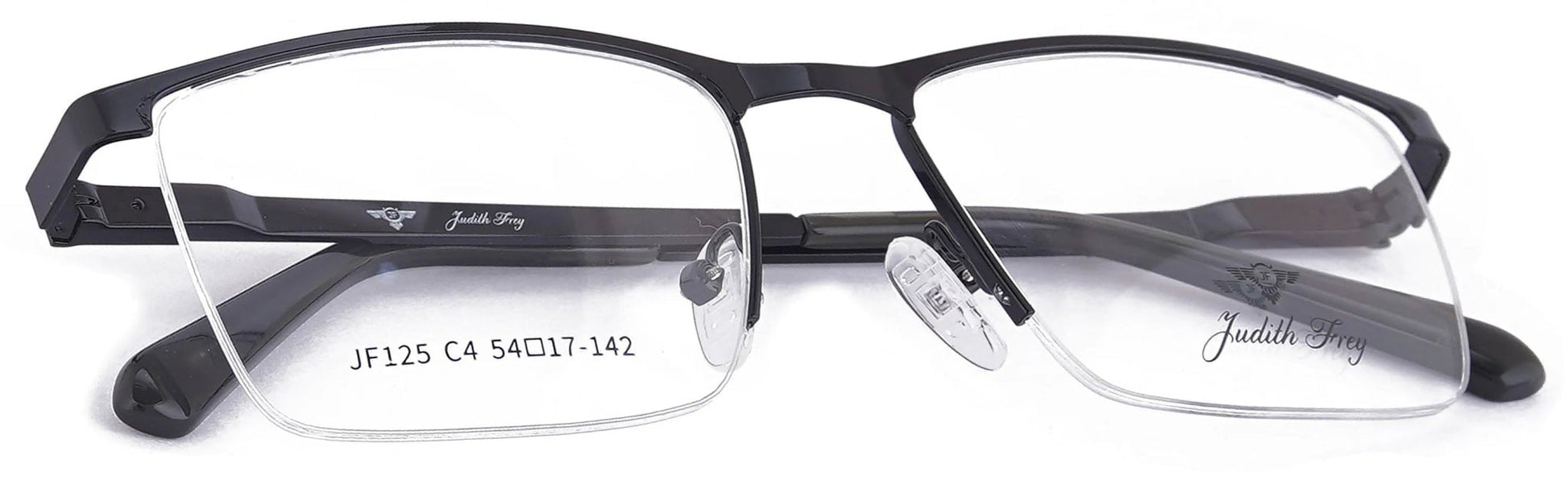 JF125 - C4 - Metal Alloy - Midnight Black - glassesbyahana.com