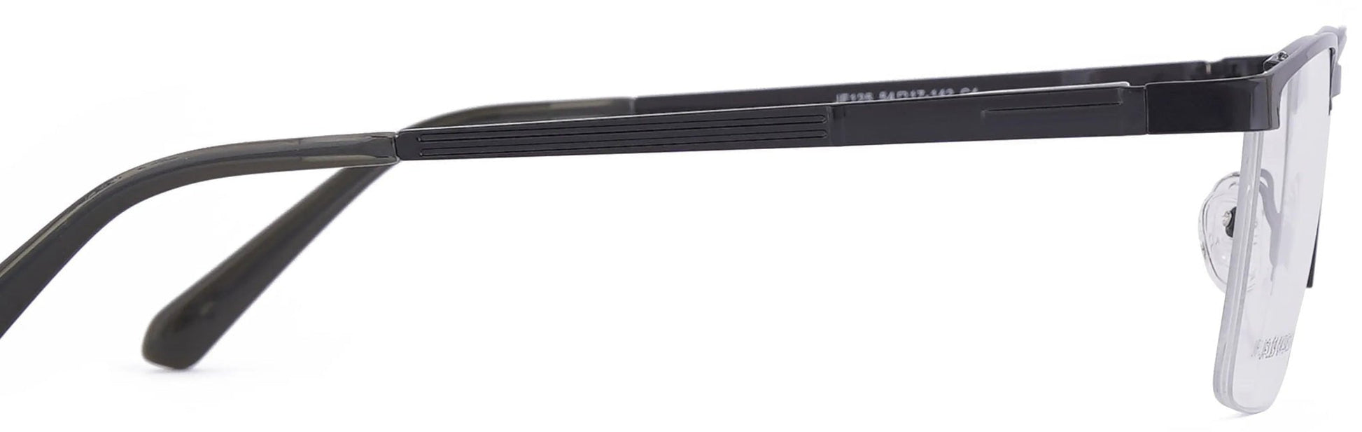 JF125 - C4 - Metal Alloy - Midnight Black - glassesbyahana.com