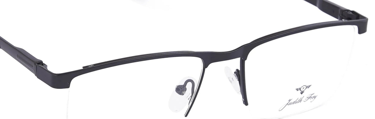 JF125 - C4 - Metal Alloy - Midnight Black - glassesbyahana.com