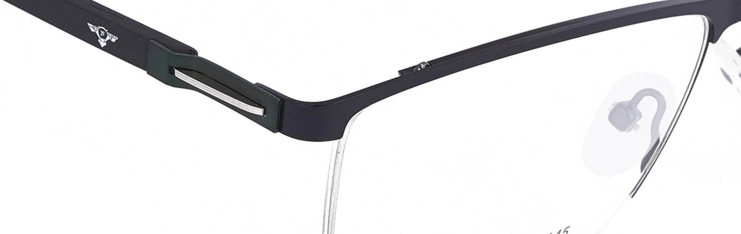 JF126 - C1 - Metal Alloy - Midnight Black - glassesbyahana.com