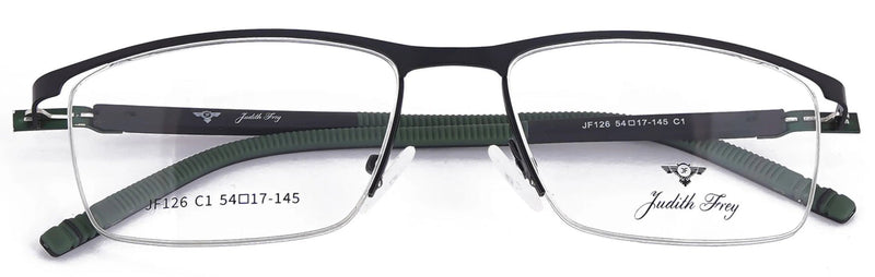 JF126 - C1 - Metal Alloy - Midnight Black - glassesbyahana.com