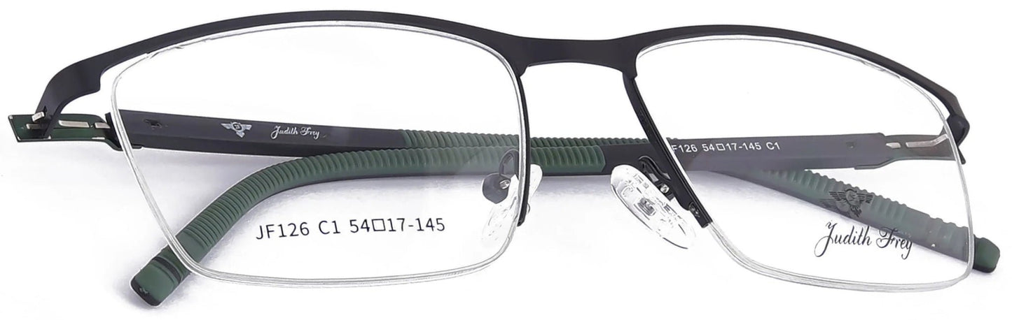 JF126 - C1 - Metal Alloy - Midnight Black - glassesbyahana.com