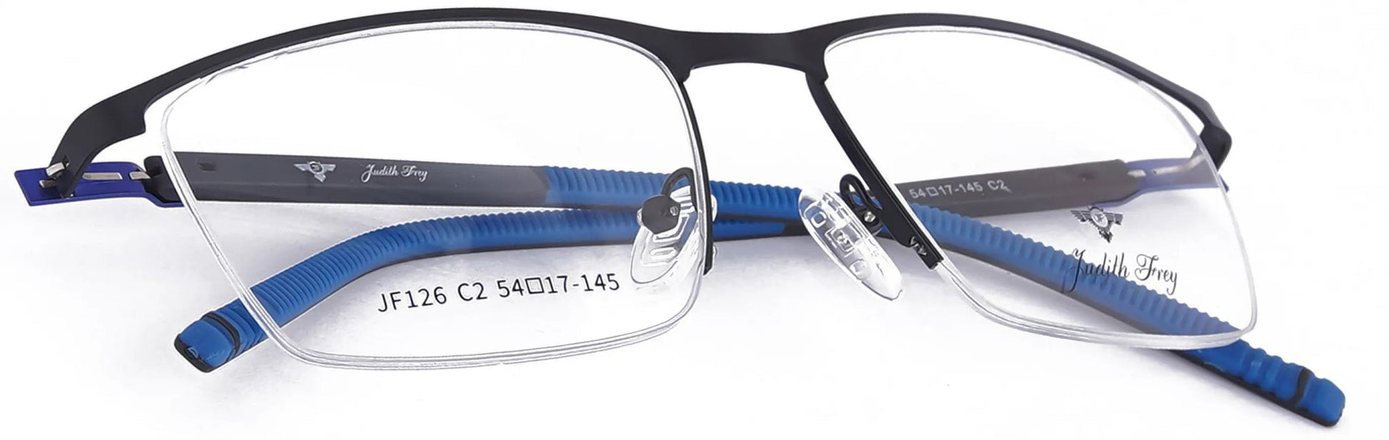 JF126 - C2 - Metal Alloy - Midnight Black - glassesbyahana.com