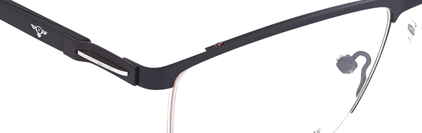 JF126 - C3 - Metal Alloy - Midnight Black - glassesbyahana.com