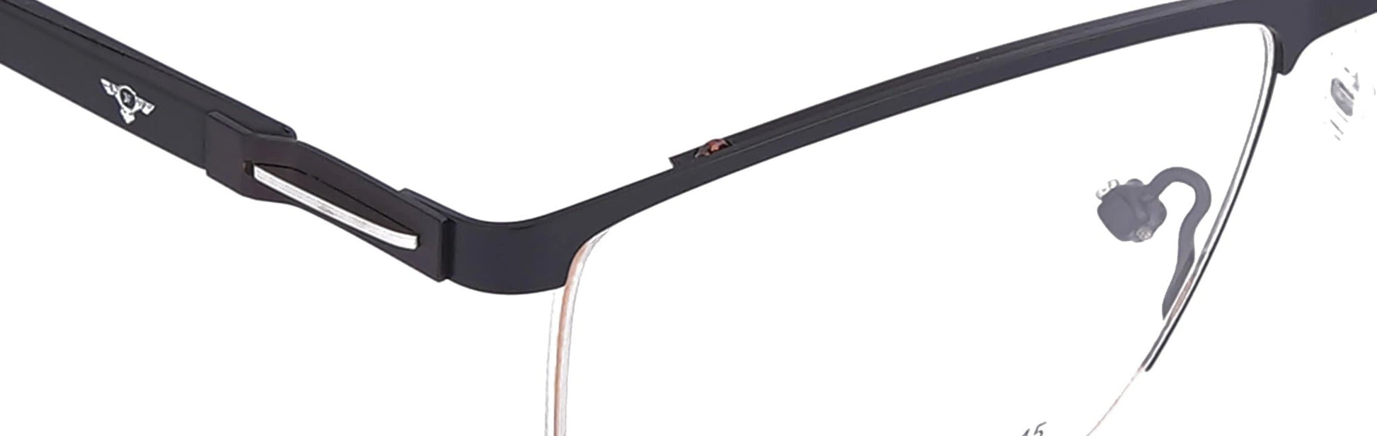 JF126 - C3 - Metal Alloy - Midnight Black - glassesbyahana.com