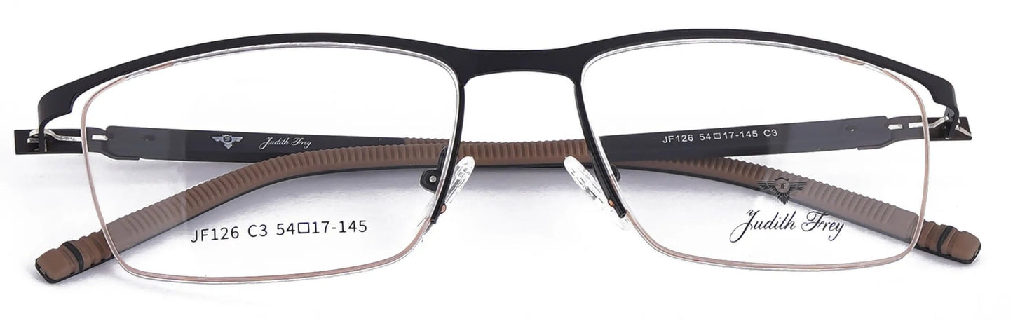 JF126 - C3 - Metal Alloy - Midnight Black - glassesbyahana.com