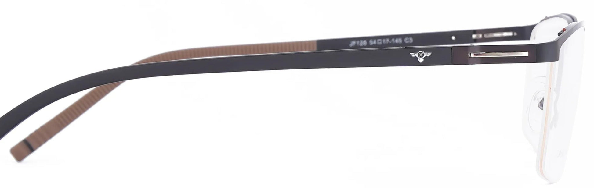 JF126 - C3 - Metal Alloy - Midnight Black - glassesbyahana.com