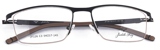 JF126 - C3 - Metal Alloy - Midnight Black - glassesbyahana.com