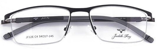 JF126 - C4 - Metal Alloy - Midnight Black - glassesbyahana.com