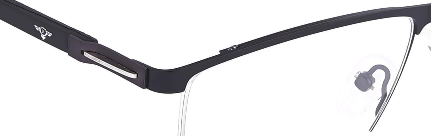 JF126 - C4 - Metal Alloy - Midnight Black - glassesbyahana.com