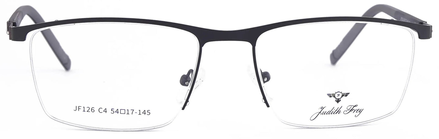 JF126 - C4 - Metal Alloy - Midnight Black - glassesbyahana.com
