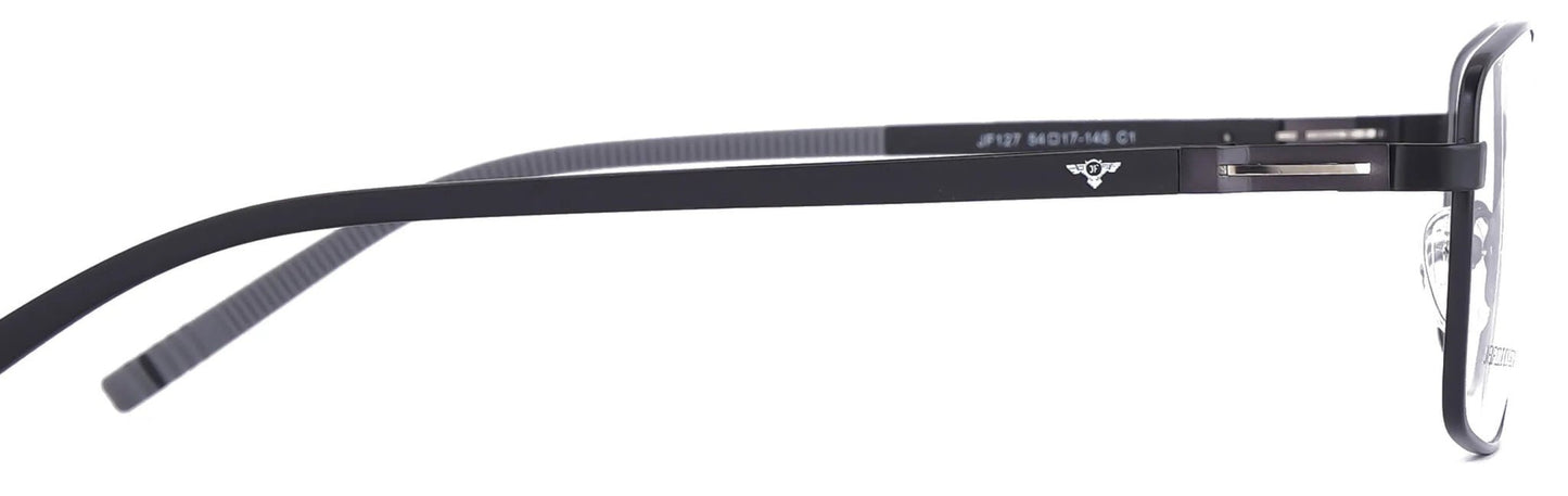 JF127 - C1 - Metal Alloy - Midnight Black - glassesbyahana.com