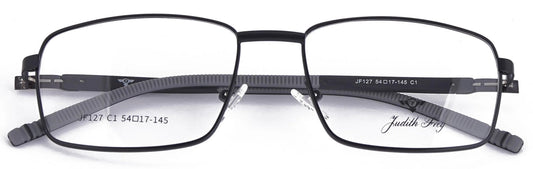JF127 - C1 - Metal Alloy - Midnight Black - glassesbyahana.com